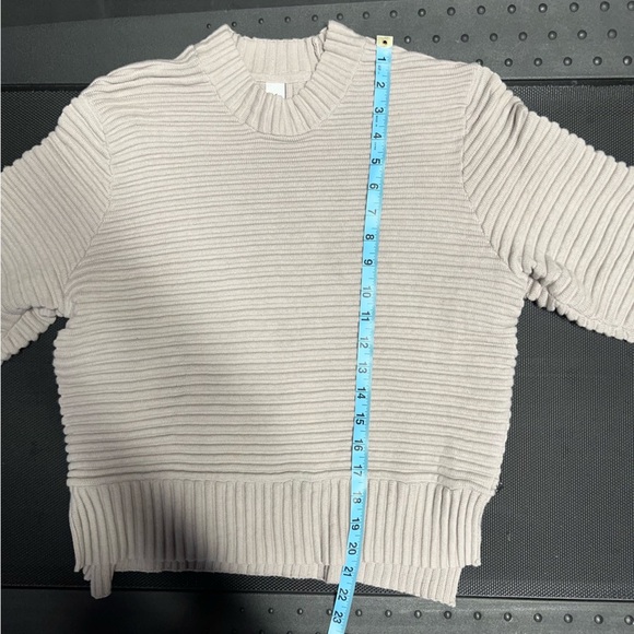 Varley Women’s Beige Talbert Ribbed Sweater Size XSmall - Picture 13 of 13